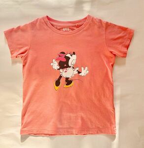 UNIQLO KIDS UT ユニクロ110cm GIRLS ディズニー・ストーリーズ グラフィックTシャツ・半袖 レトロミニーちゃん柄 クラシックディズニー