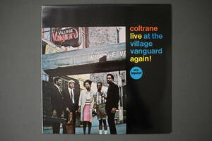 【J-0037】 LP / UK盤 / ジョン・コルトレーン / coltrane live at the village vanguard again！/ JAS 16