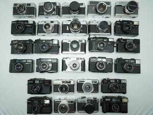 ★レンジファインダーなど★YASHICA/Aires/PETRI/CHINON/FUJICA/TARON/Canon/ 等 計:28点まとめ【ジャンク品】29970