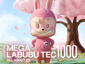 MEGA LABUBU TEC 1000% All About Us　ラブブ【開封確認】【超合金】【ソフビ】【ゴジラ】【フィギュア】【ガンダム】