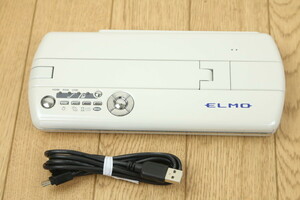 【エルモ】（ELMO MO-1）書画カメラ　USBコード付き　現状!!　管ざ9182