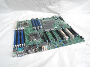 SuperMicro X8DTG-QF LGA1366 Dual Xeon/QUAD GPU対応　マザーボード 動作画面有