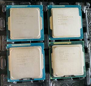 Intel Core-i7 4790K 1個/ i7-4790 1個/ i7-3770 1個/ i7-2700k 1個/ 4個セット　管NO.L777