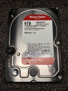 WD Red Plus 6TB WD60EFPX 3.5インチ HDD SATA ハードディスク NAS 向け CMR