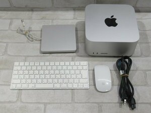 04316 Ω 新TTPC 1589m 保証有 Apple A2615 Mac Studio 2022 / Apple M1 Max / 32GB / SSD:1TB / キーボード+マウス+USBドライブ付