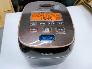 NW-JT10 TA ブラウン 象印 ZOJIRUSHI 圧力IH炊飯ジャー （5.5合炊き）2019年製 通電確認済み 動作品　中古（ス040）