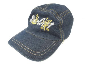 エヴィス EVISU 道楽 デニム キャップ 旧ロゴ 帽子 Style Craft ヘッドウェア インディゴブルー メンズ レディース