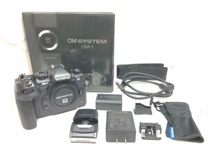 ★OLYMPUS OM SYSTEM OM-1 FL-LM3 箱付き シャッター回数1112回★【中古品】＃0419-1a