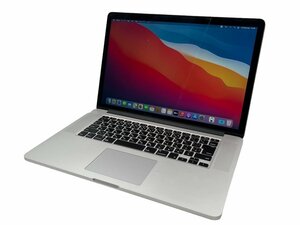 Apple アップル MacBook Pro (Retina 15-inch Mid 2015) i7 2.2Ghz 16GB 256GB シルバー A1398 ノートパソコン PC 本体 修理 ジャンク品