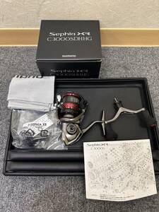 【EKA-8376OH】1円スタート SephiaXR C3000S DH HG SHIMANO セフィア シマノ リール 釣り 保管品 趣味娯楽 美品 上位モデル コレクション