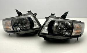 美品 ホンダ GK1 GK2 モビリオ 純正 HID ヘッドライト KOITO 100-22610 バラスト付き 動作品 左右セット 送料無料 (E83)