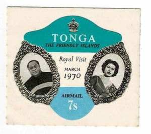 ＴＯＮＧＡ　切手　1970　長期保管品