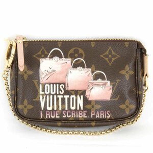 美品『ほぼ未使用』 LOUIS VUITTON ルイ・ヴィトン アクセソワール トランクコレクション M60245 アクセサリーポーチ モノグラム