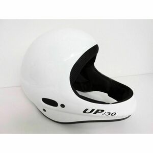 【未使用アウトレット】 パラグライダー用ヘルメット UP/30 ホワイト Lサイズ