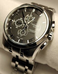 送料無料 2022年購入美品 TISSOT T-Classic 自動巻き ティソ ティークラシック 腕時計 oris epos クロノグラフ 