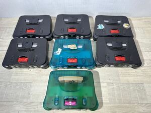 任天堂 NINTENDO 64 本体 黒 NUS-001 大量 まとめ 7台