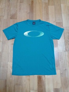 OAKLEY オークリー ドライ Tシャツ L グリーン