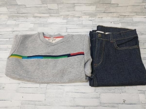 通年 Paul Smith Junior ポールスミス ジュニア 子供服 上下セット スウェット デニム 2点セット 8A (120〜130cm)