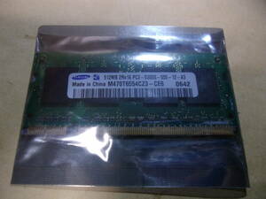 SAMSUMG 512MB Rx16 PC2-5300-555-12-A3