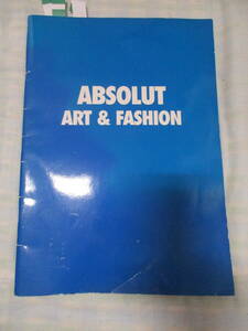 ◎ABSOLUT　ART＆FASHON　VODKA　29ページ　ファッション
