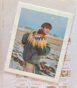 NCT 2023 The 4th Album Golden Age ジョンウ ポラロイド NCT127 NCTU イリチル カード Polaroid Kim Zungwoo ポストカード