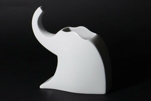ローゼンタール JOHAN VAN LOON フラワーベース / ROSENTHAL スタジオライン 象の形の花瓶