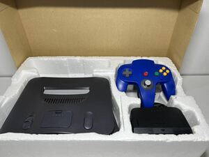 任天堂 /Nintendo 64本体 （NUS-S-HA）/コントローラー /アダプタ セット/通電のみ確認/箱付き