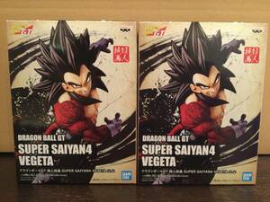 DRAGON BALL GT SUPER SAIYAN4 VEGETA/ドラゴンボールGT 超人技画 超サイヤ人4 ベジータ 2個セット フィギュア プライズ 新品 未開封-2