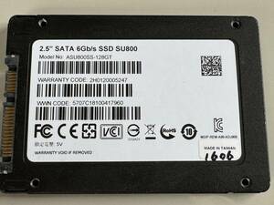 ADATA SSD 128GB【動作確認済み】1606　