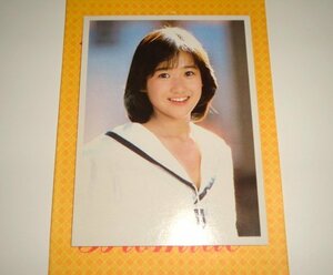 岡田有希子 ブロマイド カード サンミュージック 1