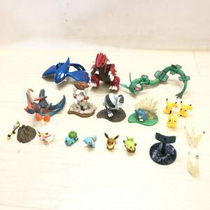 ♪ポケットモンスター ポケモン フィギュア まとめセット カイオーガ グラードン レックウザ デオキシス ピカチュウ 玩具 中古品♪N23323