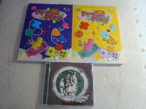 レ　CD３枚セット☆NiziU:COCONUT/NIZIU KOREA 1ST SINGLE ALBUM Press Play☆中古　２