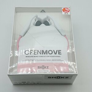 3010# 【未開封】 SHOKZ 骨伝導イヤホン openmove ワイヤレスイヤホン Bluetooth リモート会議 テレワーク ピンク 【0410】