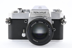 Nikon Nikomat EL + 非AI 50mm F1.4 ニコン フィルムカメラ MF一眼レフ 標準単焦点レンズ 大口径
