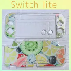 可愛い♡スイッチライトケース　フルーツ柄　果物　Switchlite カバー