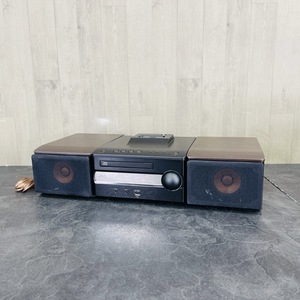 CDレシーバー【中古】動作保証 JVC Victor CA-EXS1-B SP-EXS1-B ビクター ミニコンポ CD/iPod/FM/AMチューナー ウッドコーン/55824