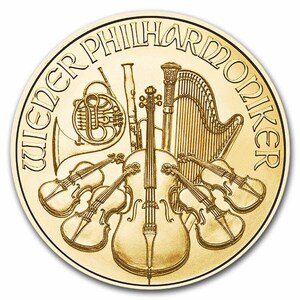 [保証書・カプセル付き] 2024年 (新品) オーストリア「ウィーン フィルハーモニー」純金 1オンス 金貨