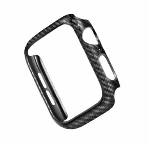 Apple Watch 7 45mm ケース ラバー 保護 カーボン風