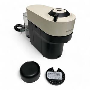  ネスプレッソ Nespresso カプセル式コーヒーメーカー GCV2-WH-W ココナッツホワイト ワンタッチ抽出システム 61-74