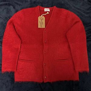 テンダーロイン モヘア カーディガン レッド M tenderloin mohair cardigan red size M 17aw 未使用 新品保管品