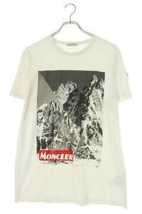 モンクレール MONCLER E20918048350 サイズ:L 雪山フォトTシャツ 中古 BS99