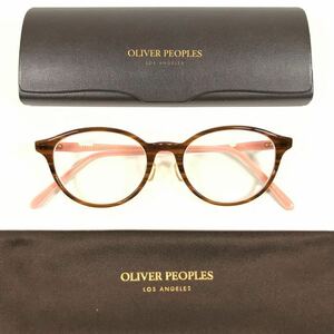 【オリバーピープルズ】本物 OLIVER PEOPLES 眼鏡 Mareen-J OT/PI 度入り サングラス めがね メンズ レディース 日本製 ケース 送料520円
