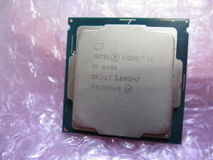 1476★CPU Intel Core i5 8400 2.80GHZ SR3QT 動作品