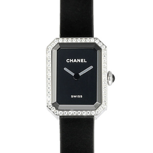 シャネル CHANEL プルミエール リボン H7942 ブラック文字盤 新品 腕時計 レディース
