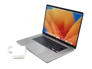 中古 インテルMac 超ハイスペックCPU Apple MacBook Pro 2019 16inch(Core i9/メモリ64GB/SSD512GB)/スペースグレイ S2402-052