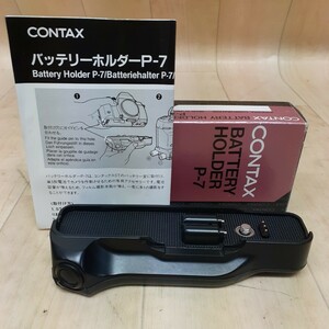 CONTAX P-7 バッテリーホルダー 箱あり コンタックス