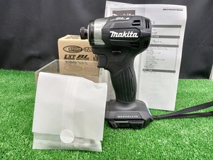 未使用品 makita マキタ 18V 充電式 インパクトドライバ TD173DZB 黒 本体のみ