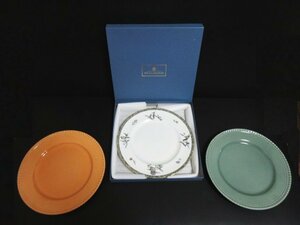 XA951△ウエッジウッド / Wedgwood / 直径28cm / ROYAL STAFFORD / 直径28cm / プレー皿 // 計3点 // 洋食器 / まとめ売り / 美品