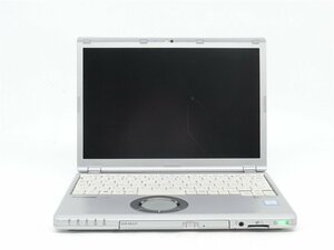 中古　Panasonic　CF-SZ6　 第7世代I5　　13型 ノートパソコン　通電します　液晶割れ 　詳細不明　　ジャンク扱い 　送料無料