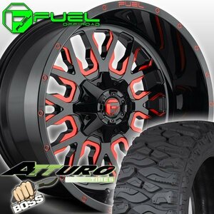 FUEL D612 Stroke ハマー H2 H1 HUMMER 新品 20インチマッドタイヤホイールセット ATTURO TRAIL BLADE BOSS LT325/60R20 35x13.0R20